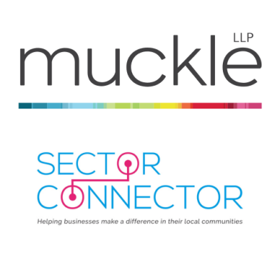 The words: Muckle above Sector connector